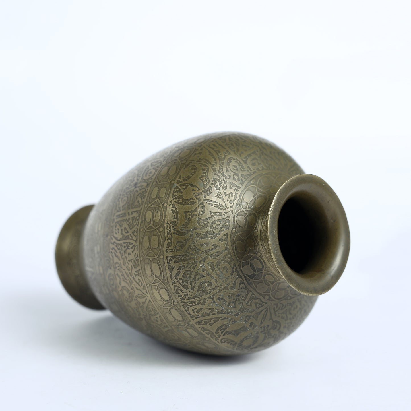 Thuluth Brass Vase