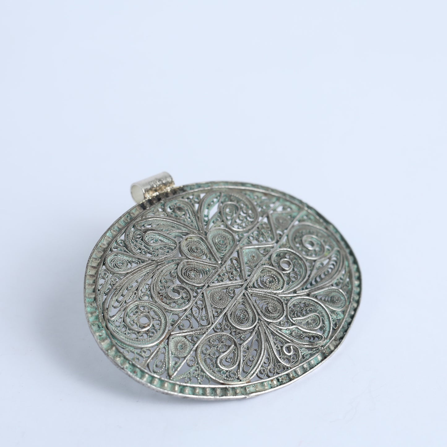 Silver Carthage Lavalier