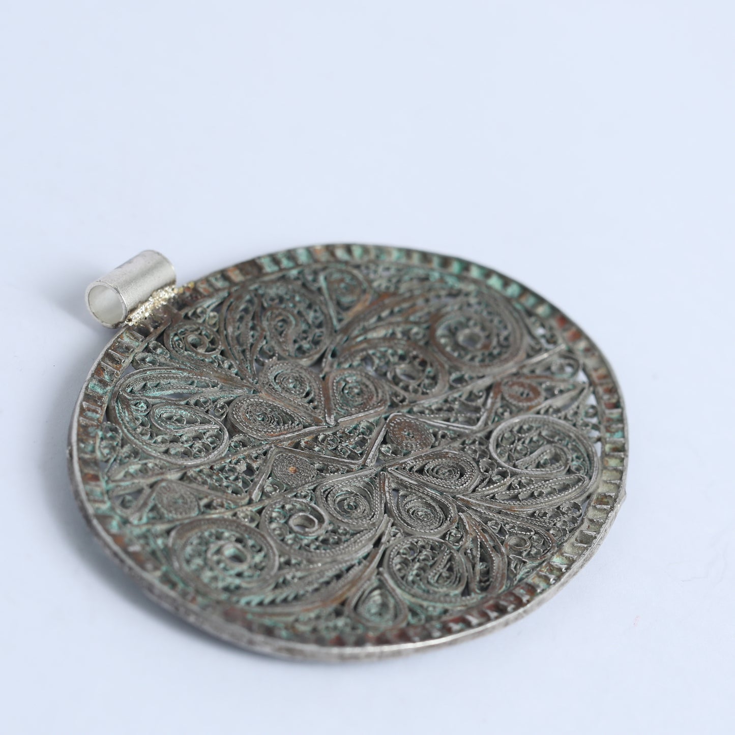 Silver Carthage Lavalier