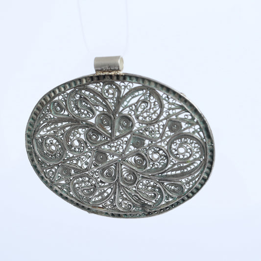 Silver Carthage Lavalier