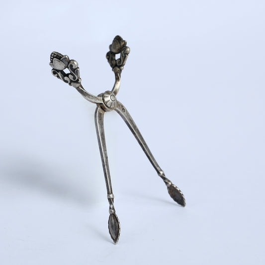 Silver European Tongs
