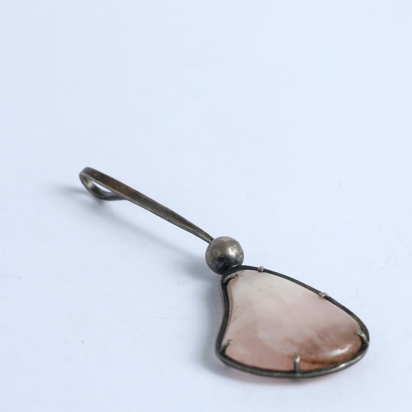 Rose Quartz crystal Pendant, 1950’s David Gumble