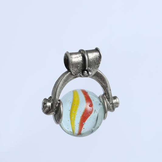 Marble Silver Pendant