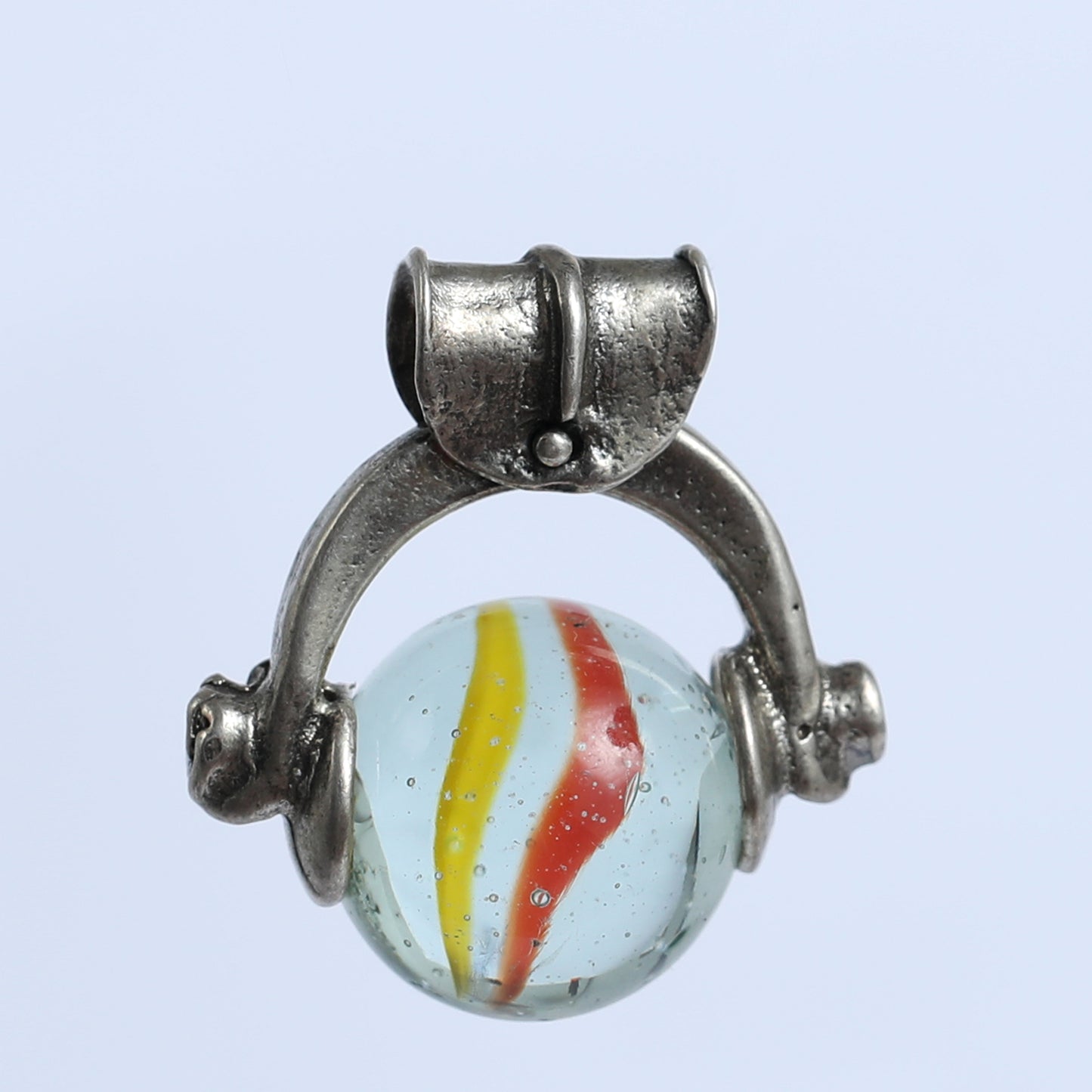 Marble Silver Pendant