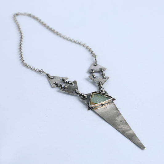 Triangle Silver Necklace