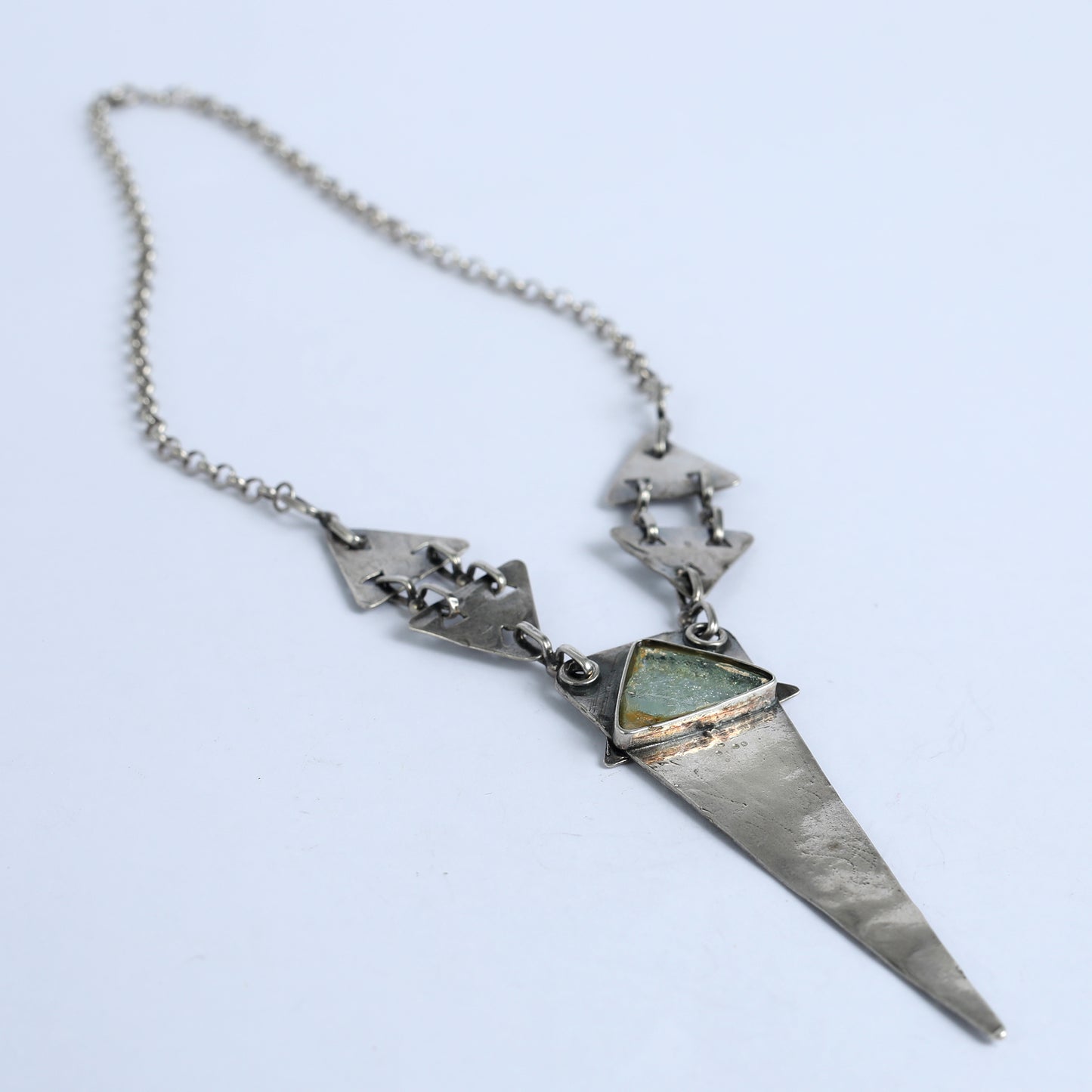 Triangle Silver Necklace