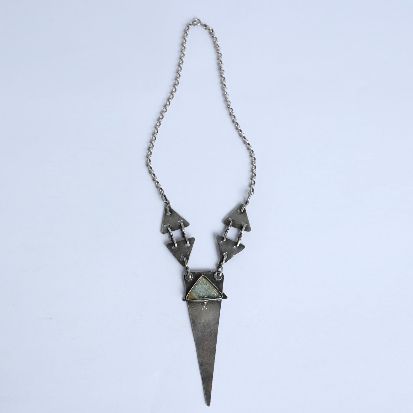 Triangle Silver Necklace