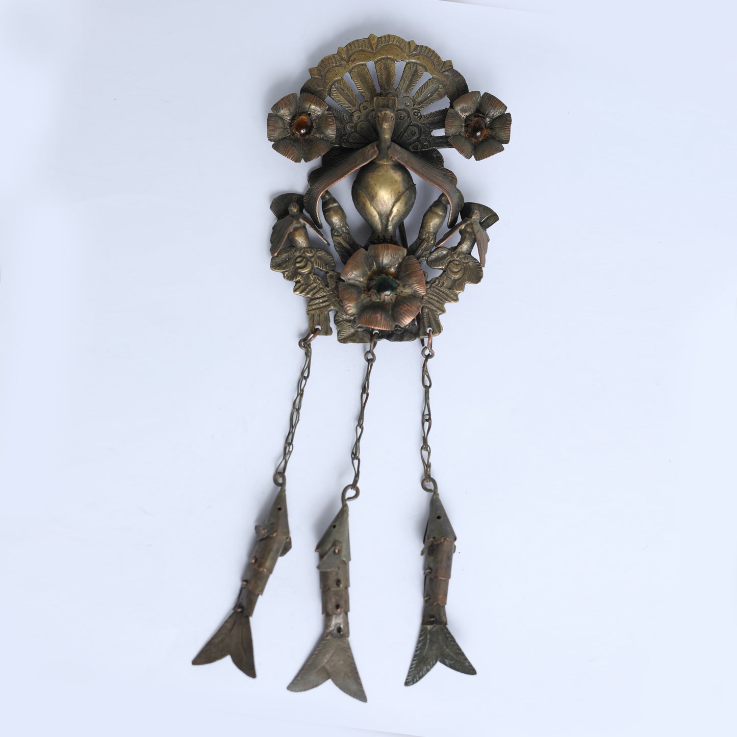 Peruvian Fish Colonial Hairpin