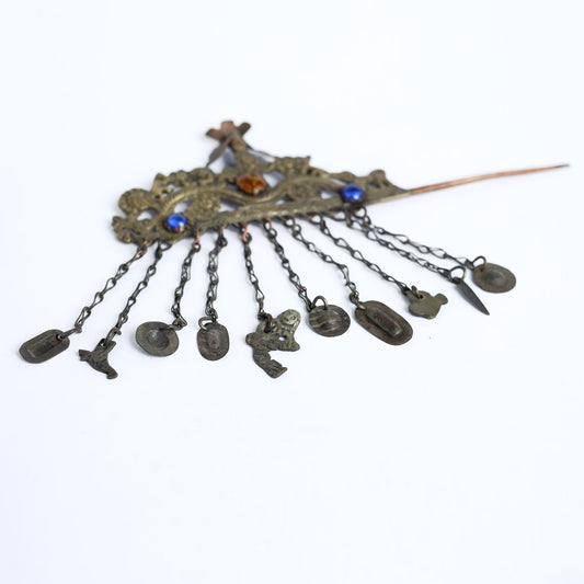 Bird Peruvian Colonial Hairpin