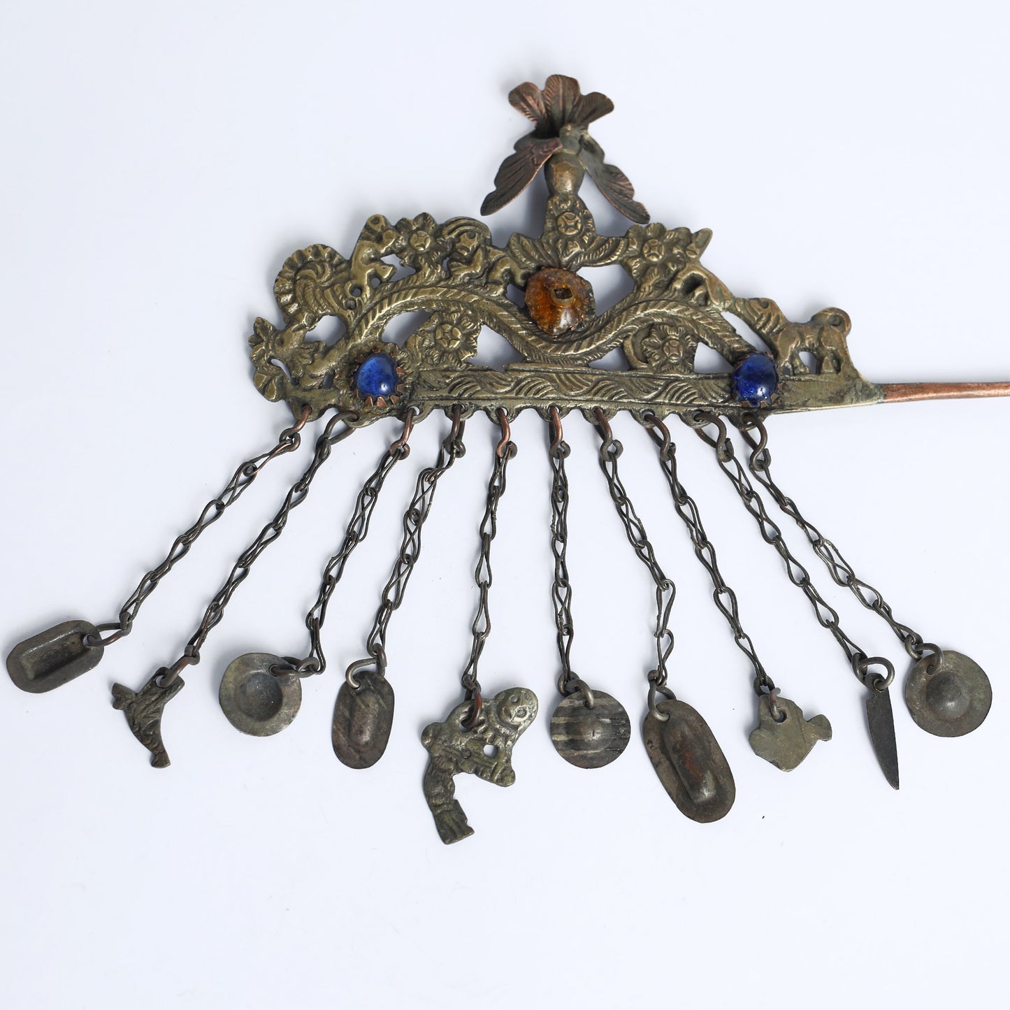 Bird Peruvian Colonial Hairpin