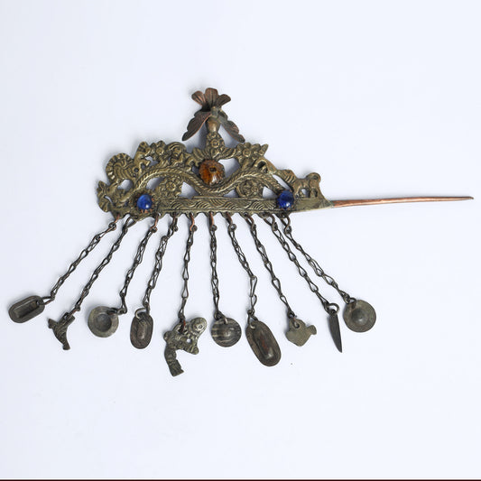 Bird Peruvian Colonial Hairpin