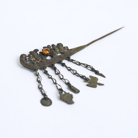 Bird Peruvian Colonial Hairpin