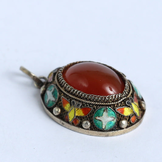Chinese Cornelian Pendant