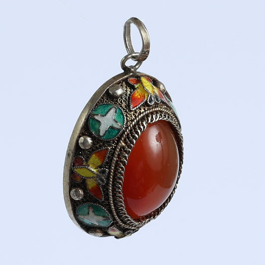 Chinese Cornelian Pendant