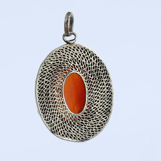 Chinese Cornelian Pendant