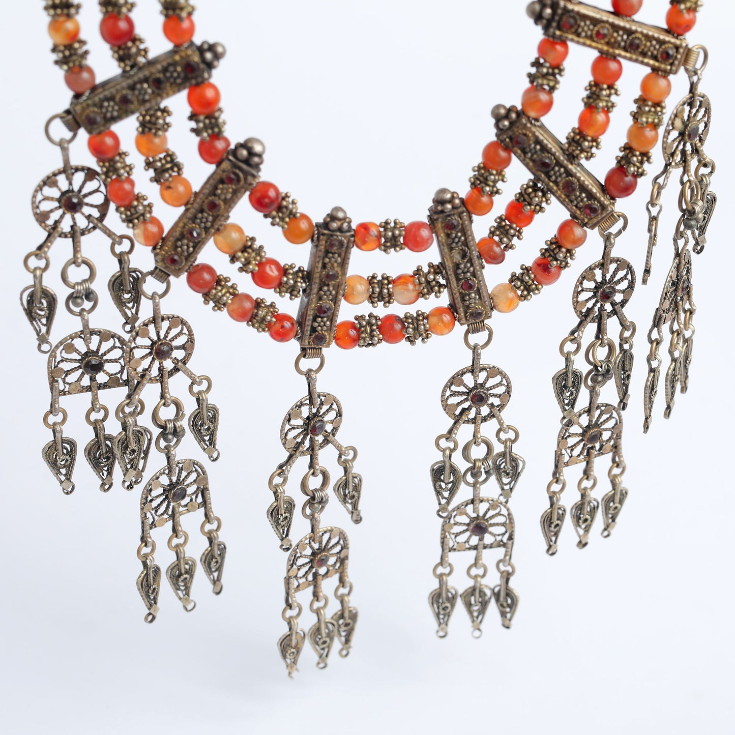 Rosette Tribal Necklace
