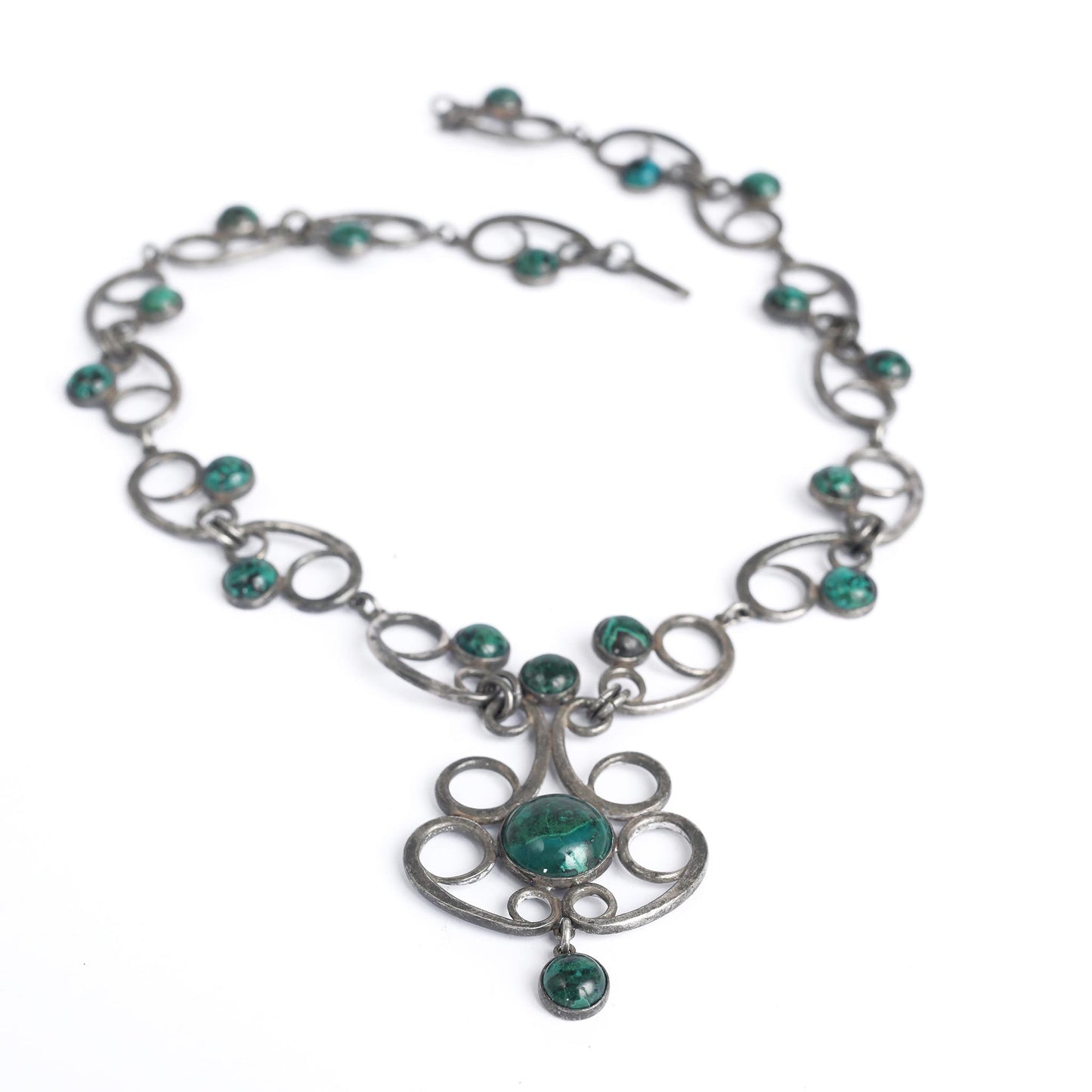 Eilat stone on silver 925 chain