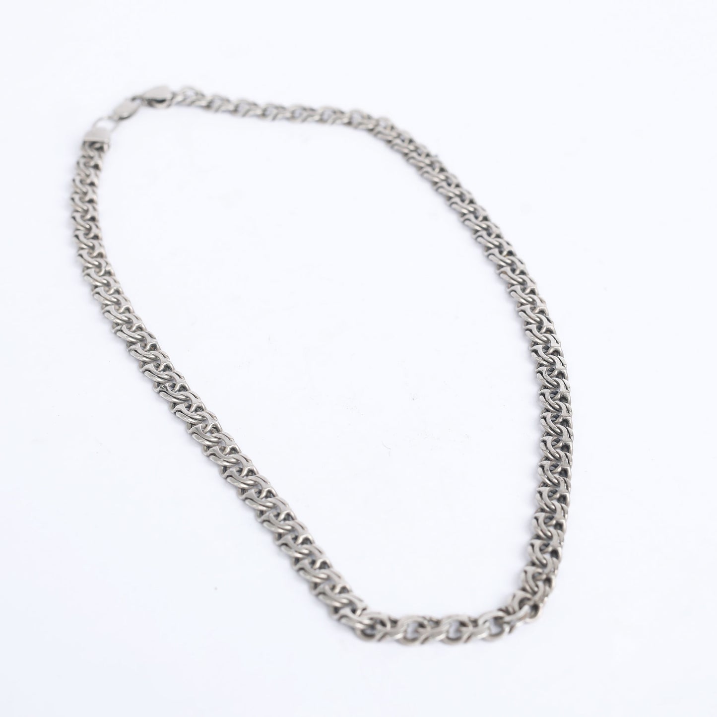 one of a kind  925 Silver Bismarck Chain