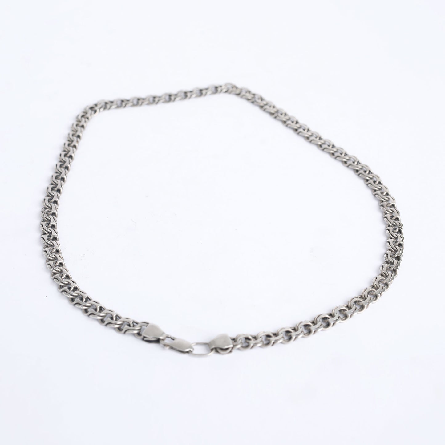 one of a kind  925 Silver Bismarck Chain