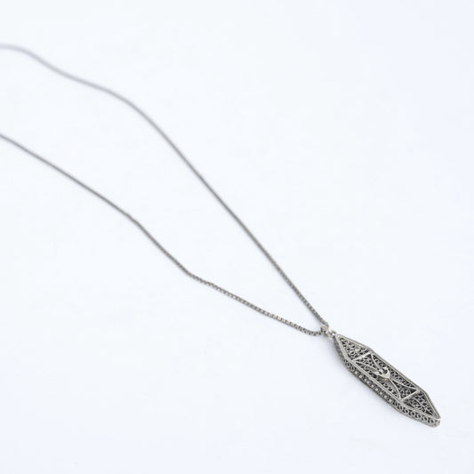 Shin Mezuza Silver