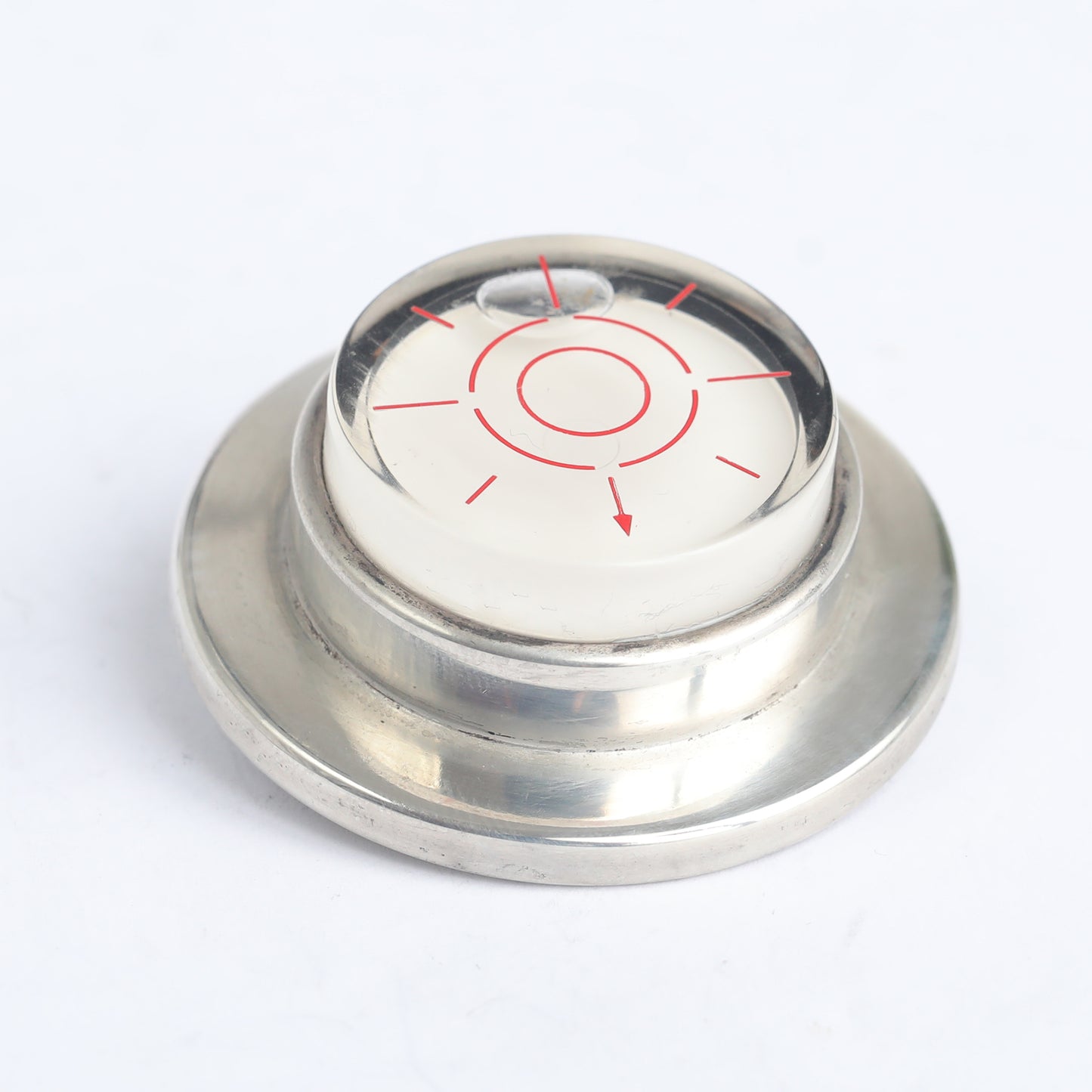 Vintage Tiffany & Co. Sterling Silver Round Bubble Level