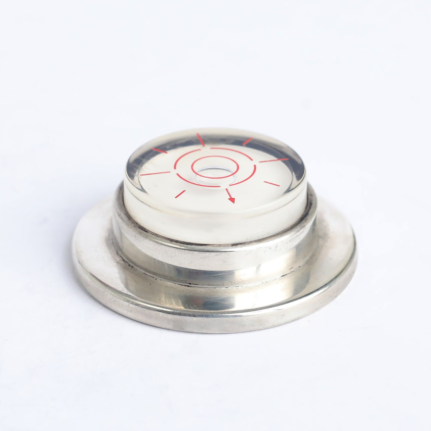 Vintage Tiffany & Co. Sterling Silver Round Bubble Level