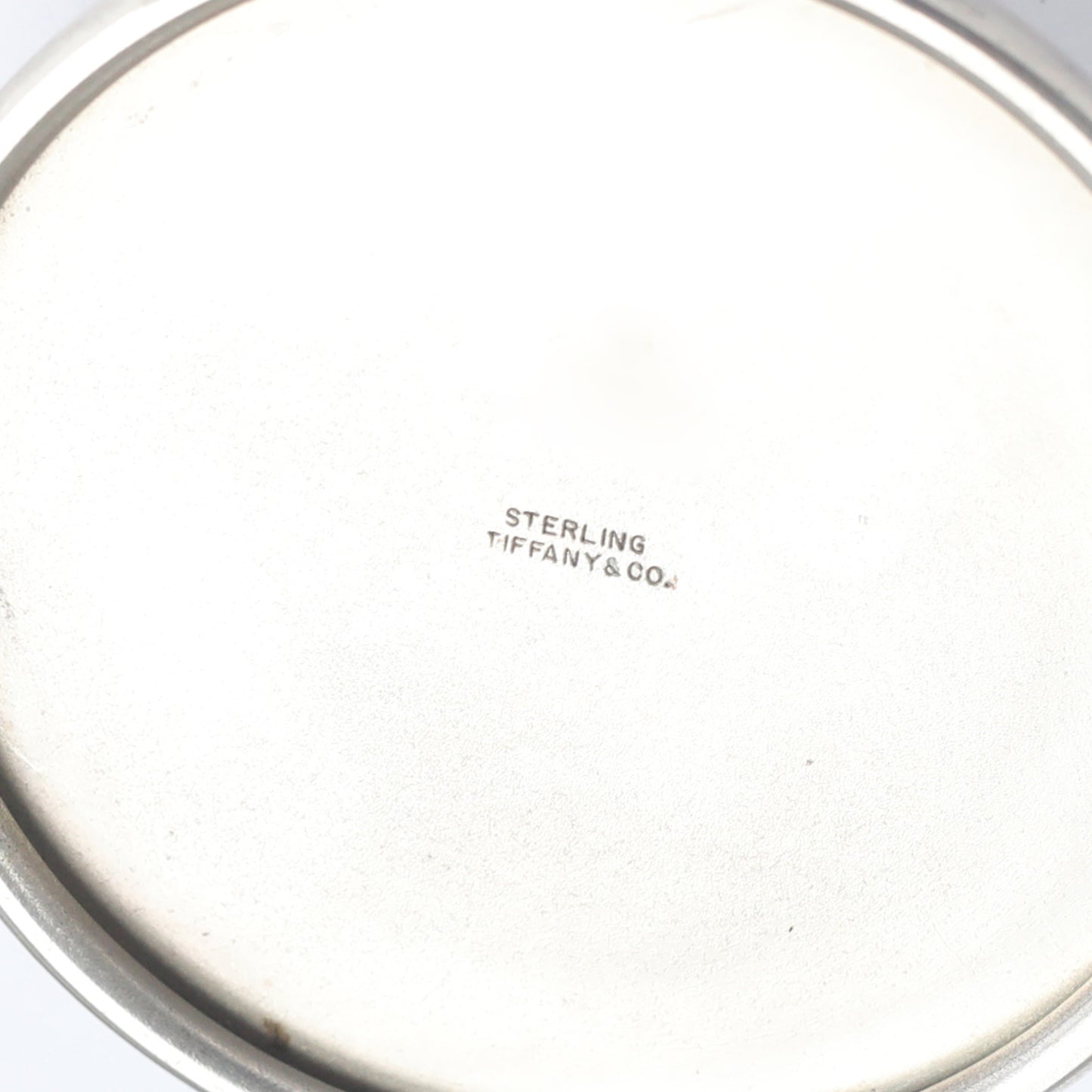 Vintage Tiffany & Co. Sterling Silver Round Bubble Level