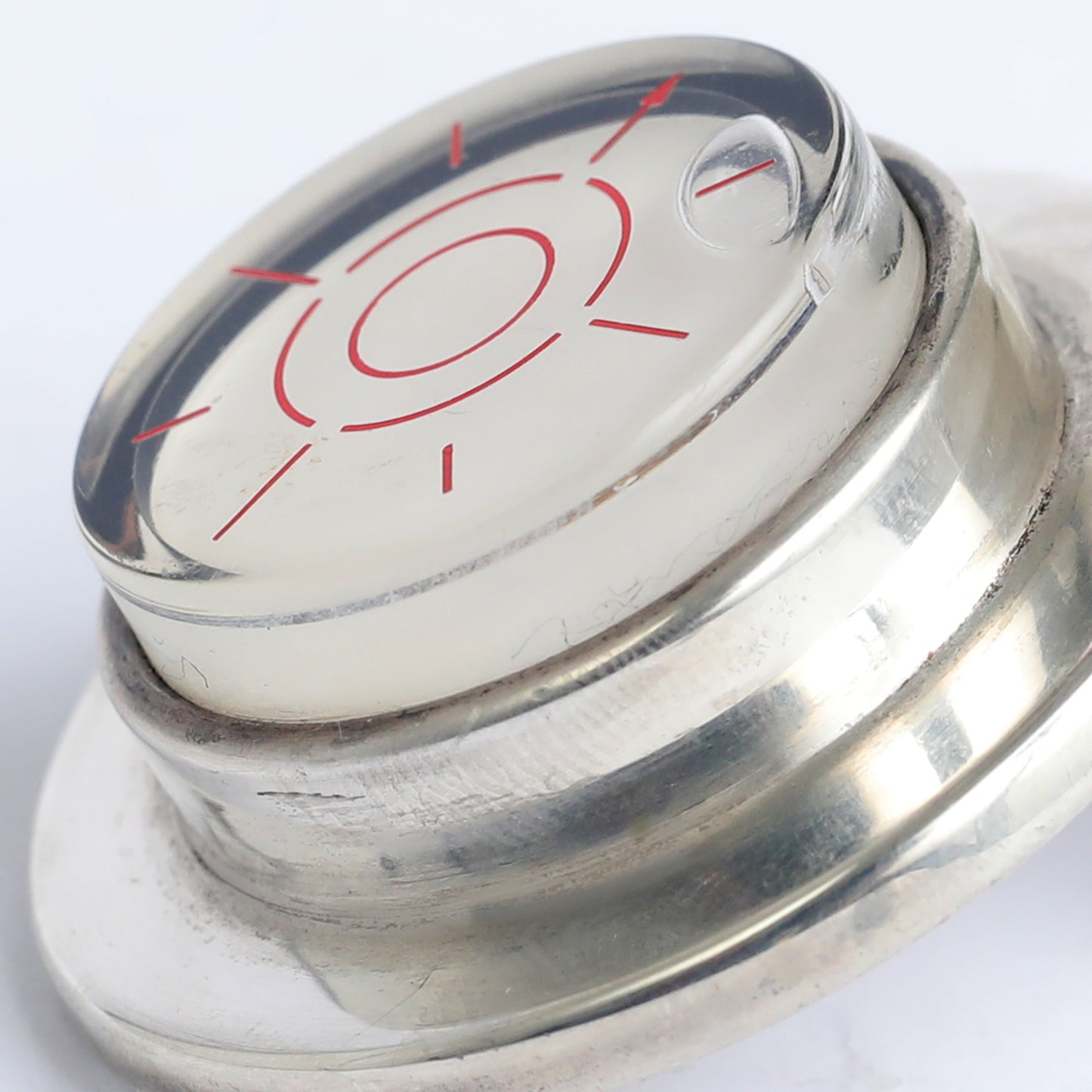 Vintage Tiffany & Co. Sterling Silver Round Bubble Level