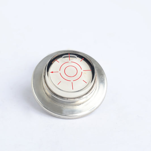 Vintage Tiffany & Co. Sterling Silver Round Bubble Level