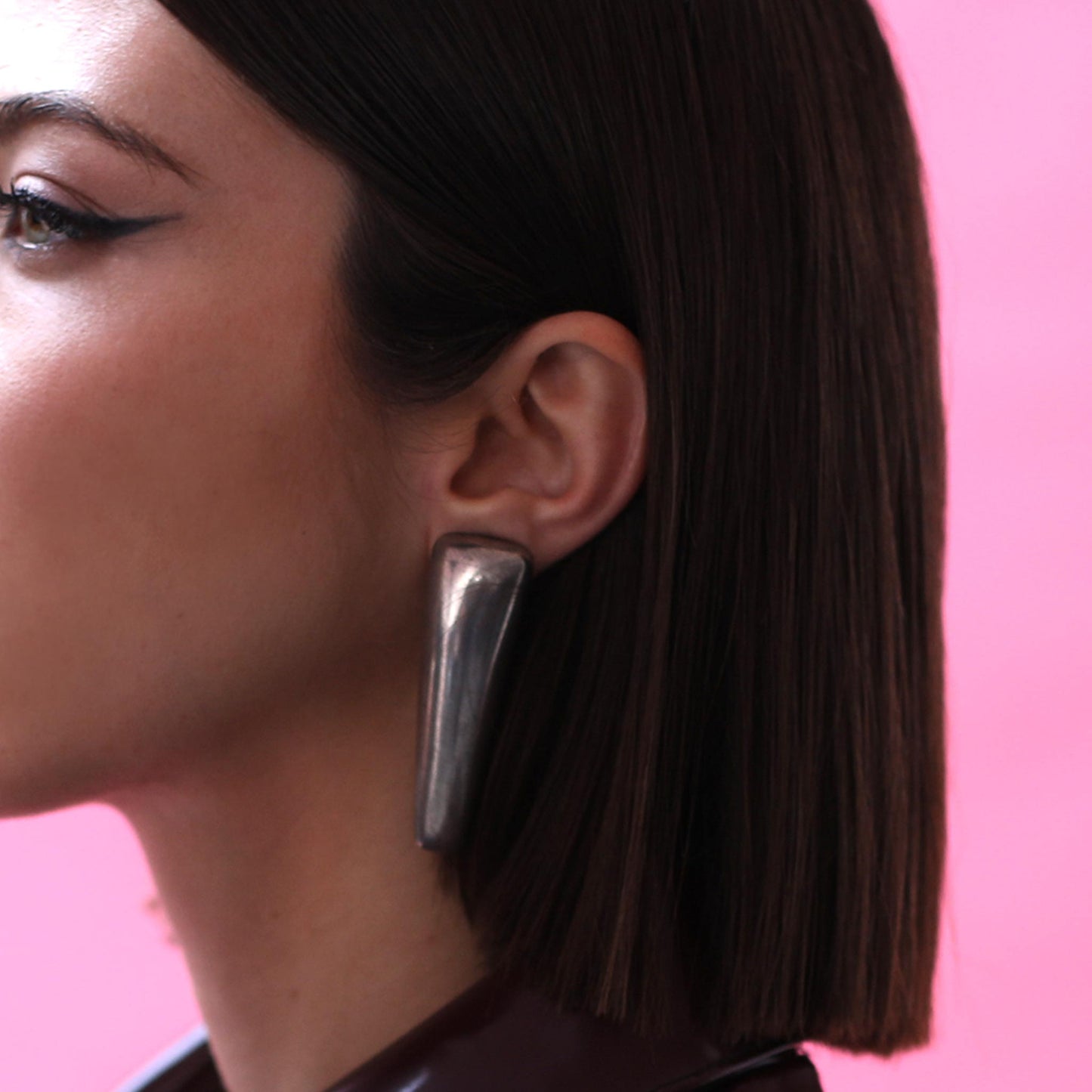 one of a kind - modern design Earrings sterling silver 925