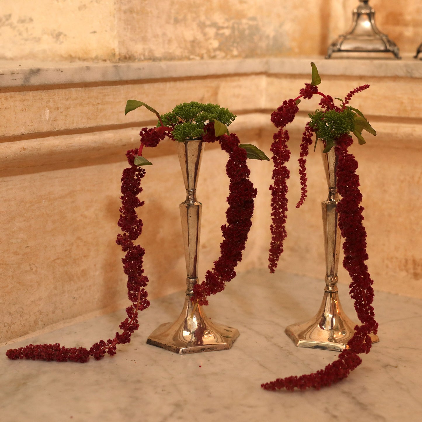 Magen David Candleholders