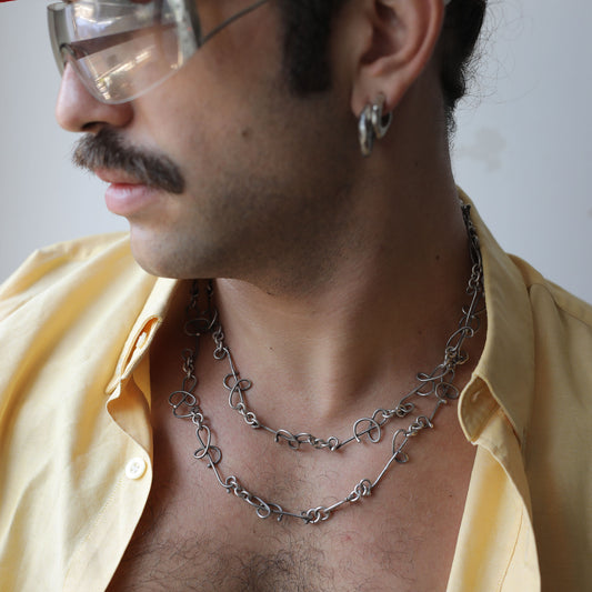 silver 925 Long Chain  by Gera