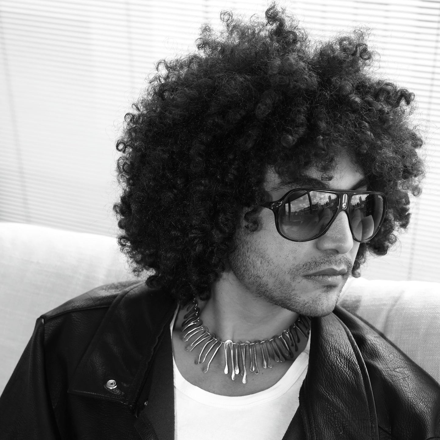 unisex Handmade pure silver charms necklace made in Israel