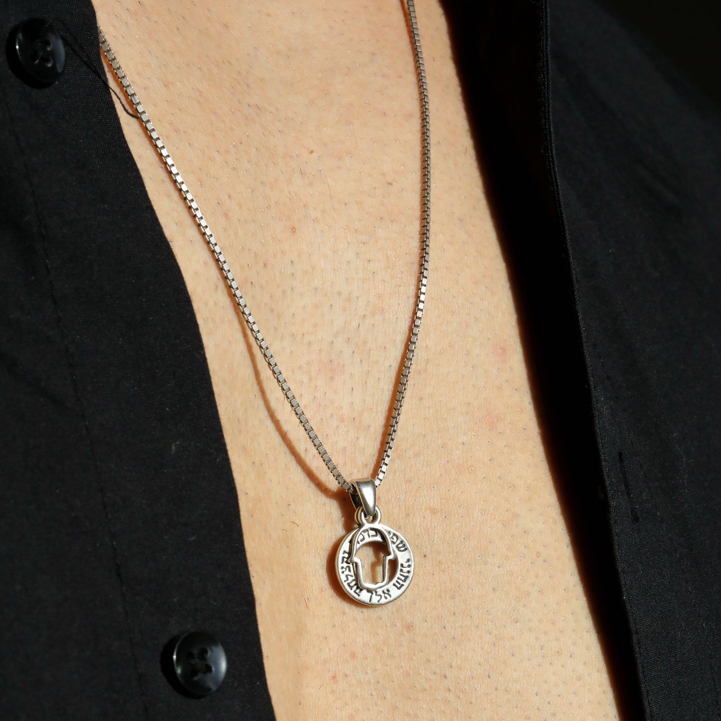 ALAD & Hamsa Hand Kabbalah Necklace