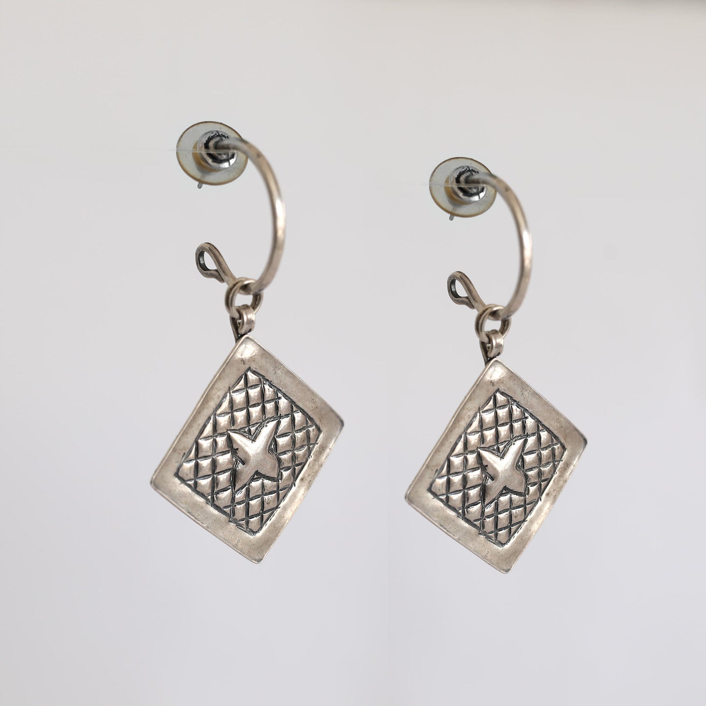 original silver earring 925 from Kibbutz Megiddo