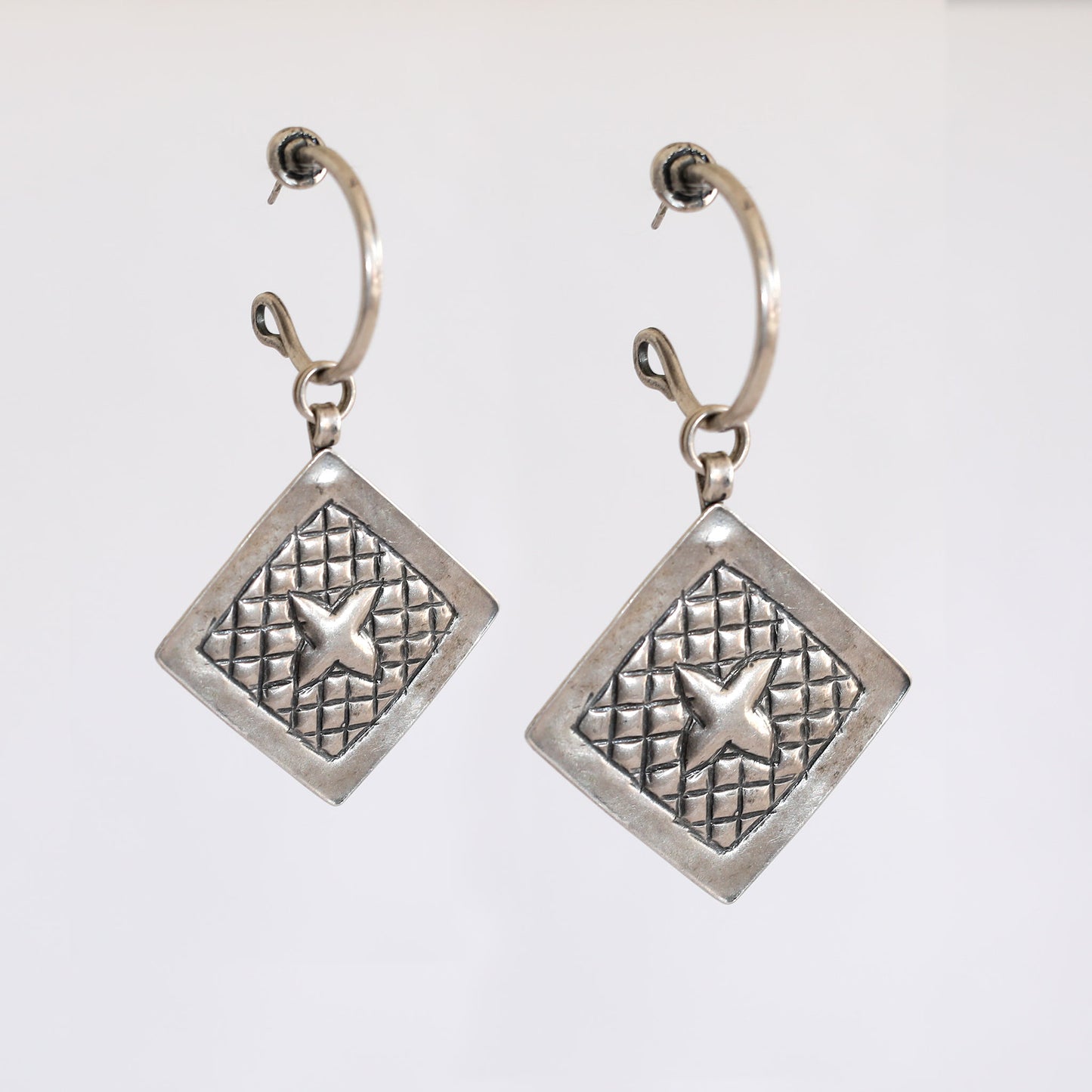 original silver earring 925 from Kibbutz Megiddo