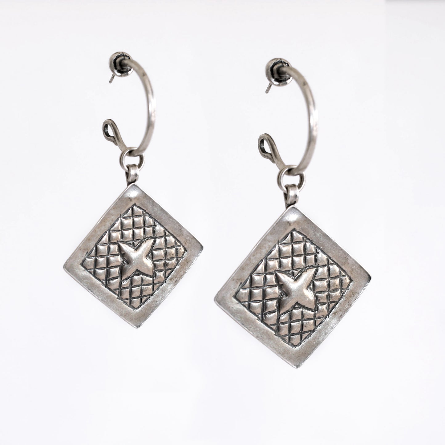 original silver earring 925 from Kibbutz Megiddo