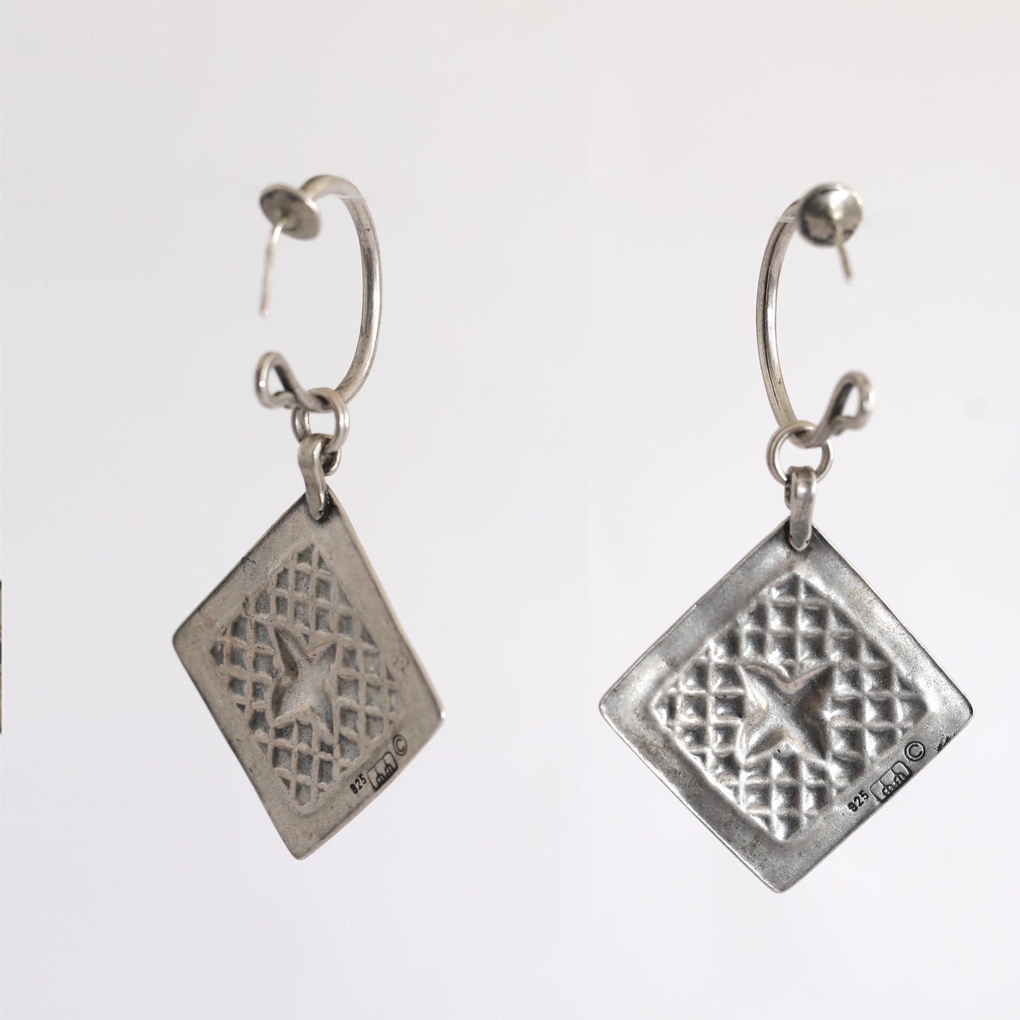 original silver earring 925 from Kibbutz Megiddo