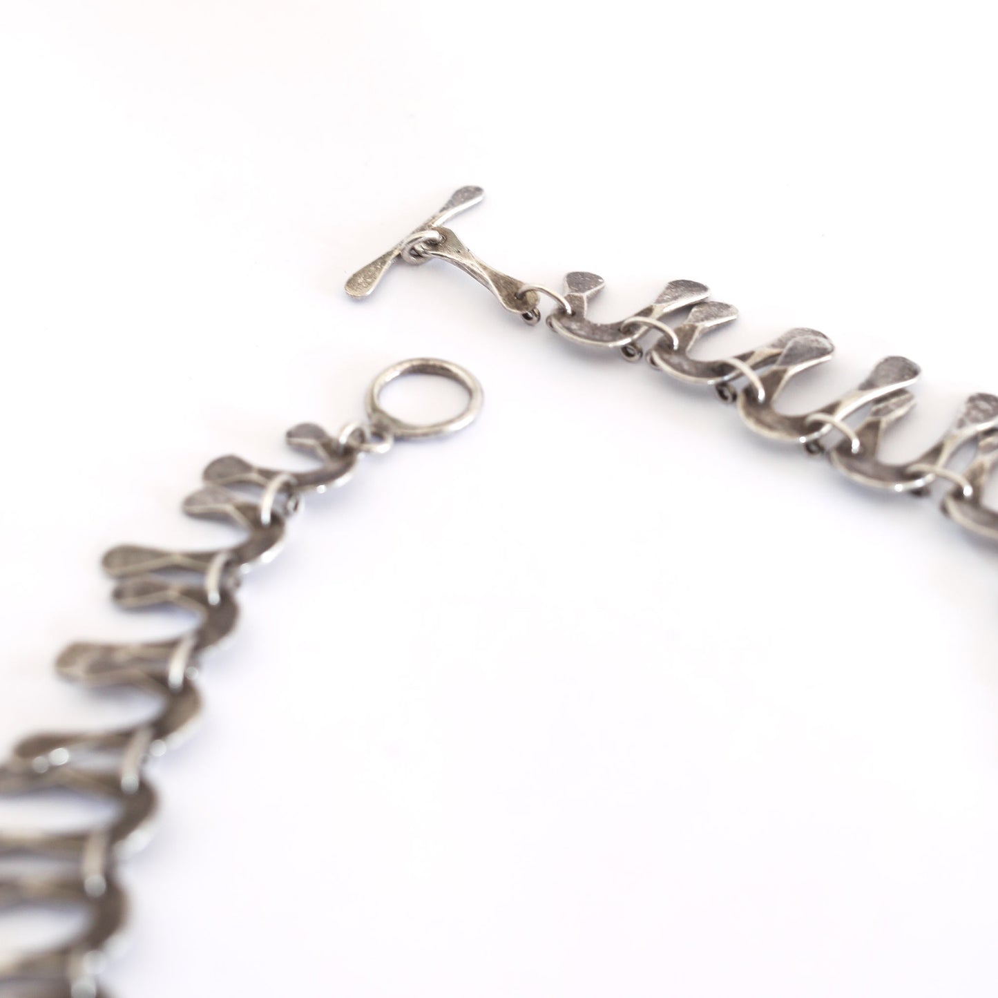 unisex Handmade pure silver charms necklace made in Israel