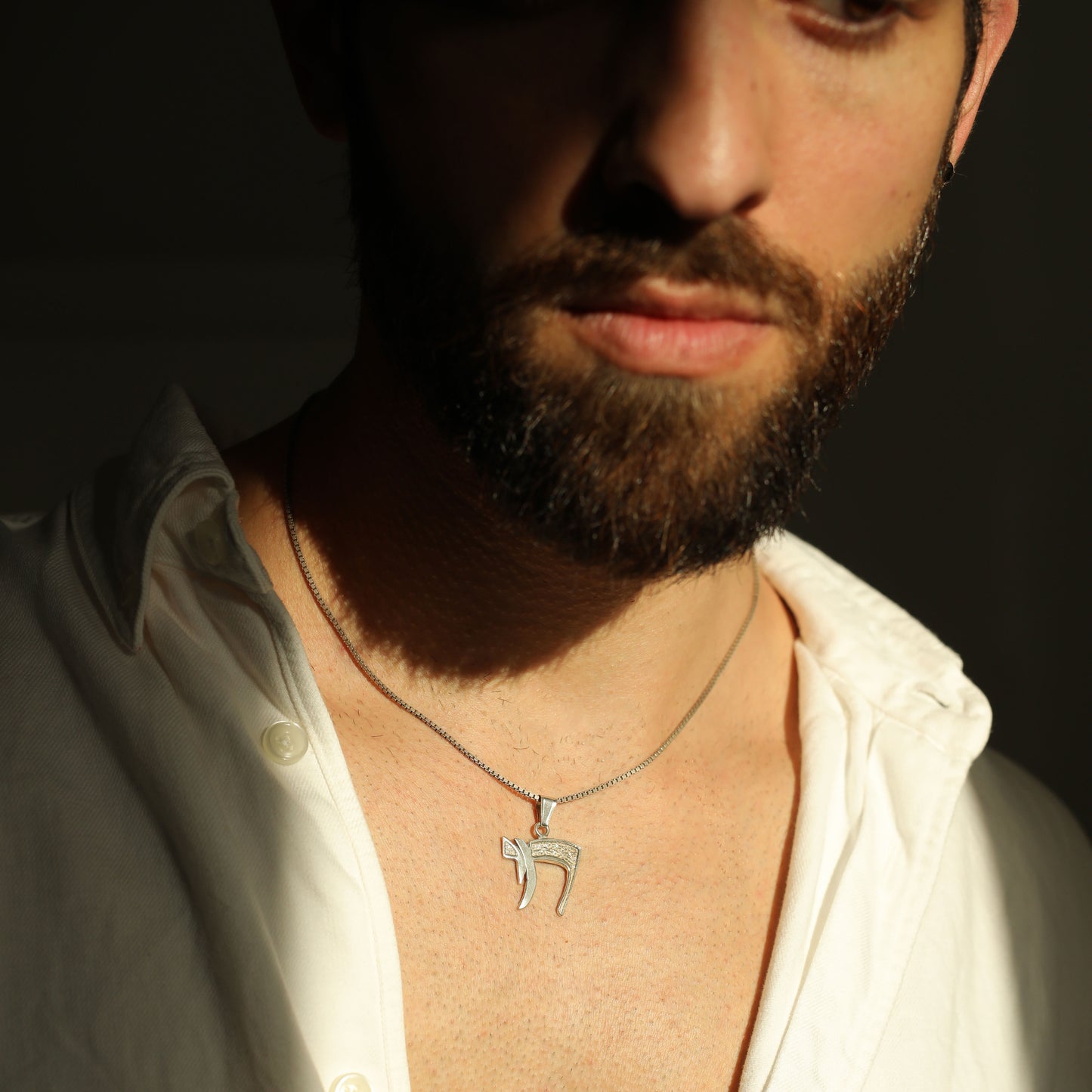 Chai -Sterling Silver pendant