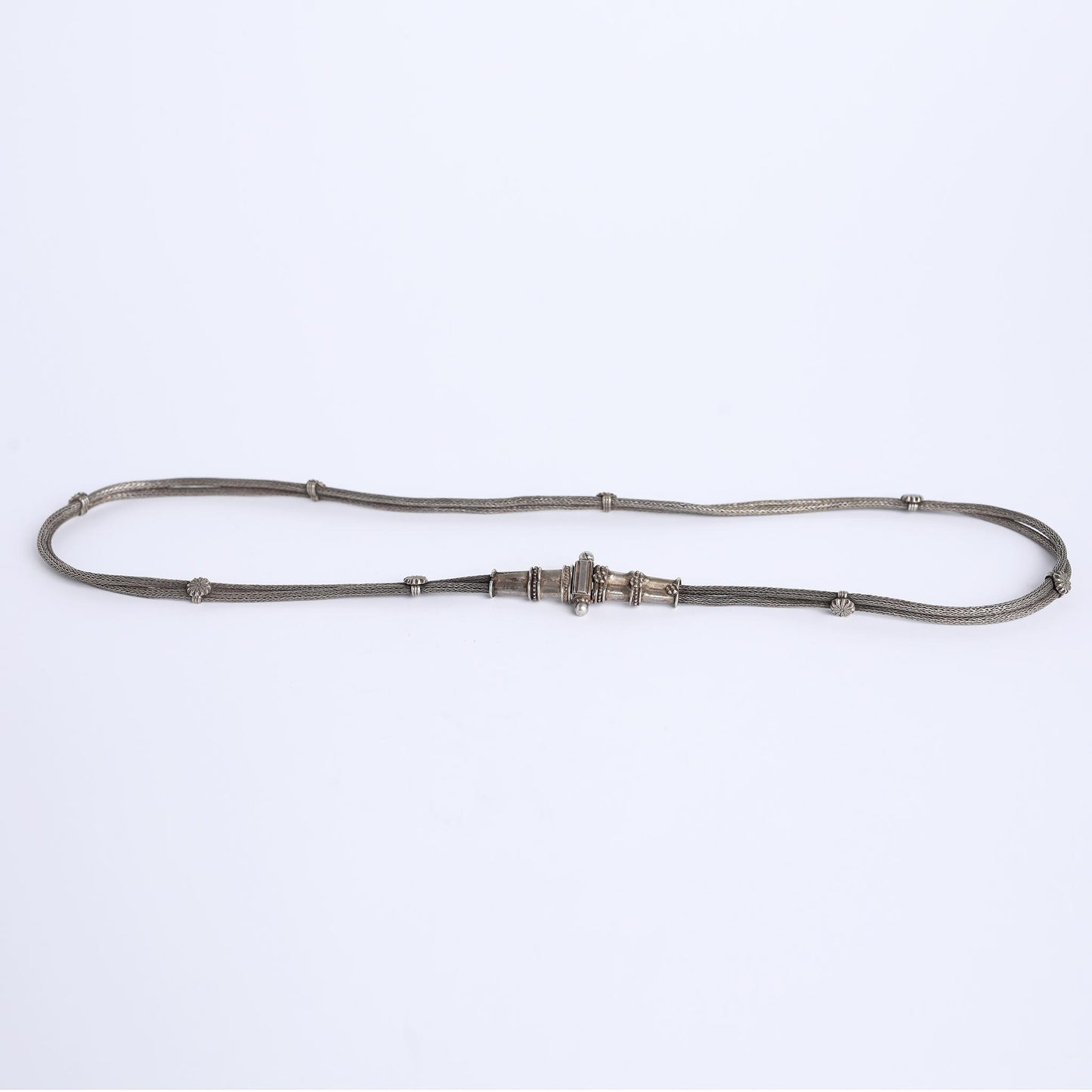 hand made Pure Silver Necklace from the Far East