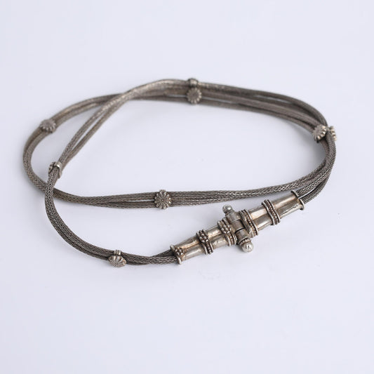hand made Pure Silver Necklace from the Far East