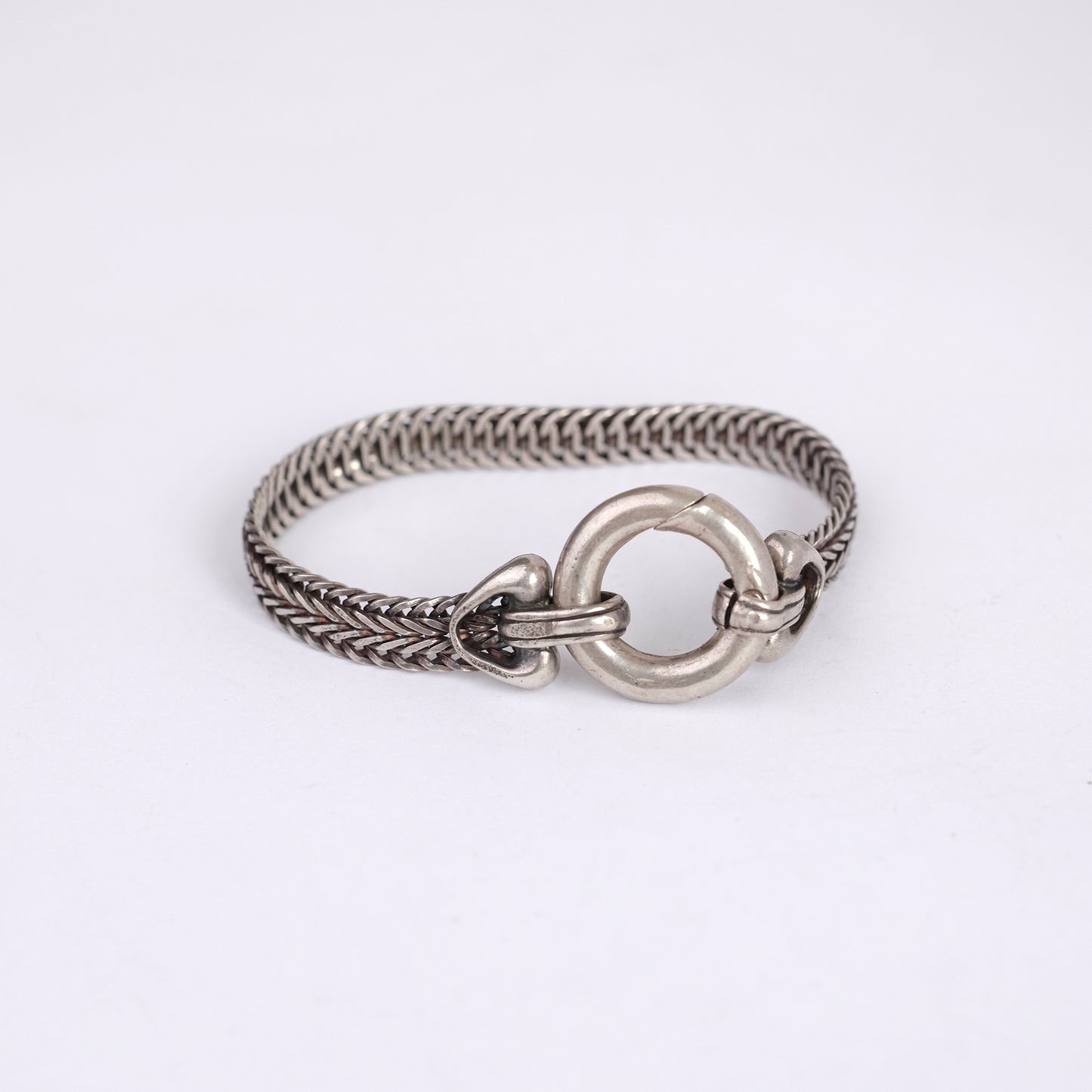 Versatile 1980s Silver Jewelry: Transformable Bracelet and Necklace Set