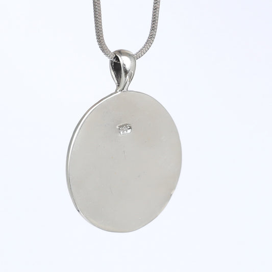 Opal Star of David Kabbalah Pendant in Sterling Silve