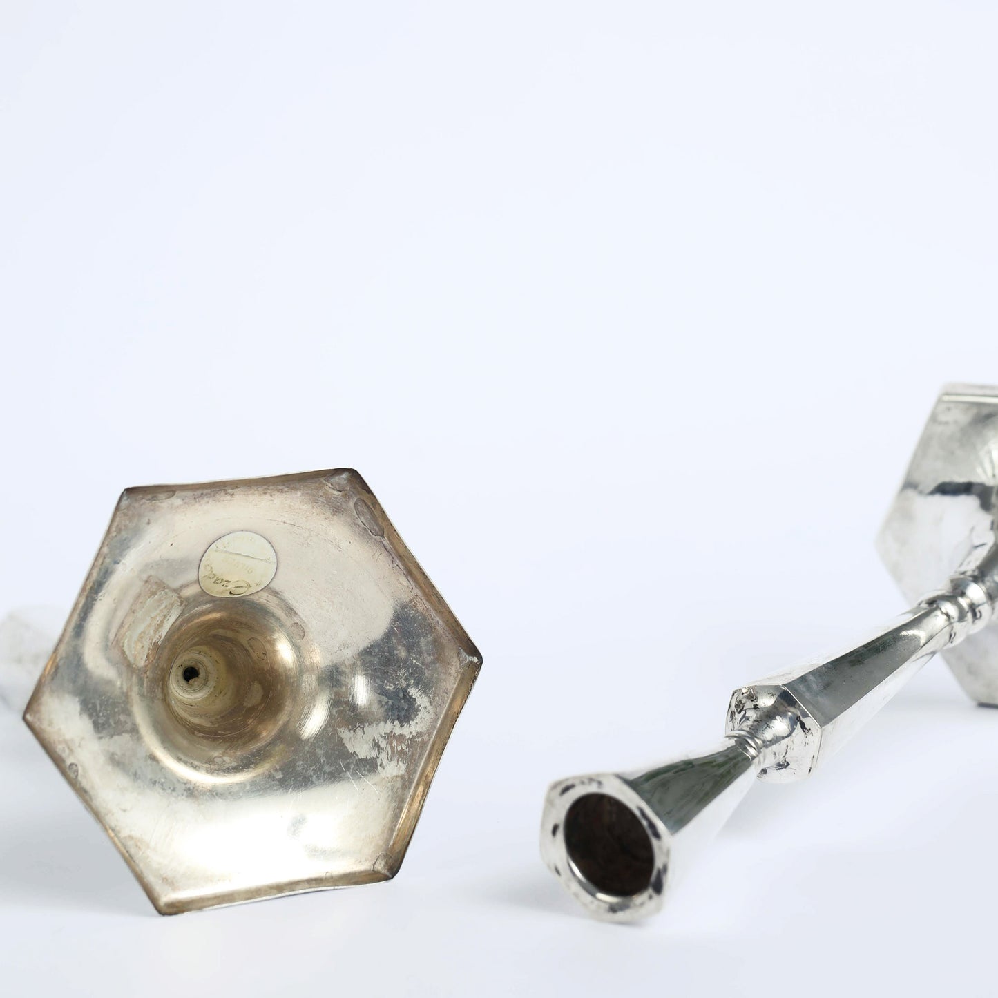 Magen David Candleholders