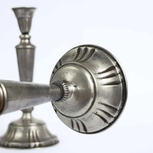 European Shabbat Candleholders