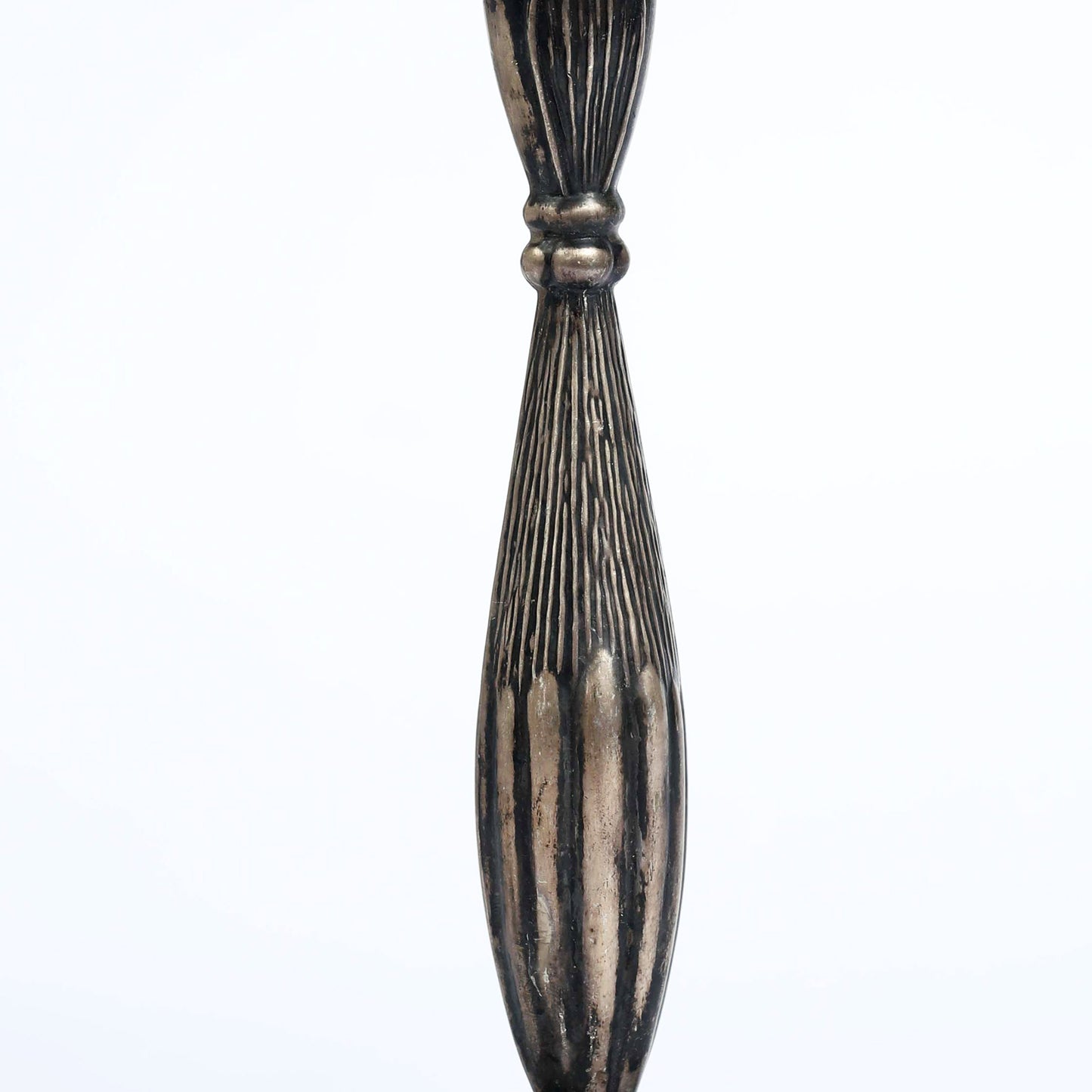 Single Silver Candleholder