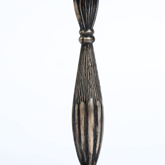 Single Silver Candleholder