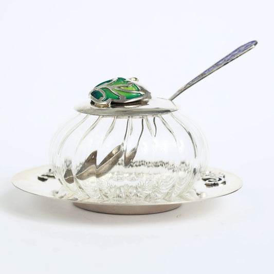 Enamel Honey Bowl