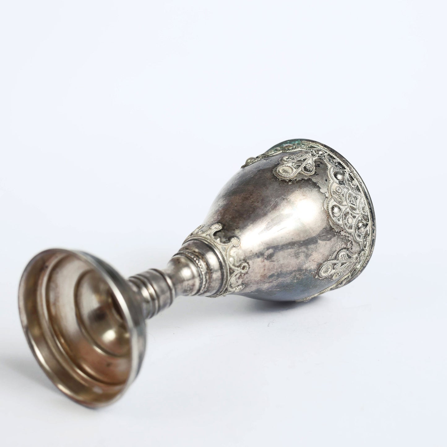 Filigree Kiddush Silver cup